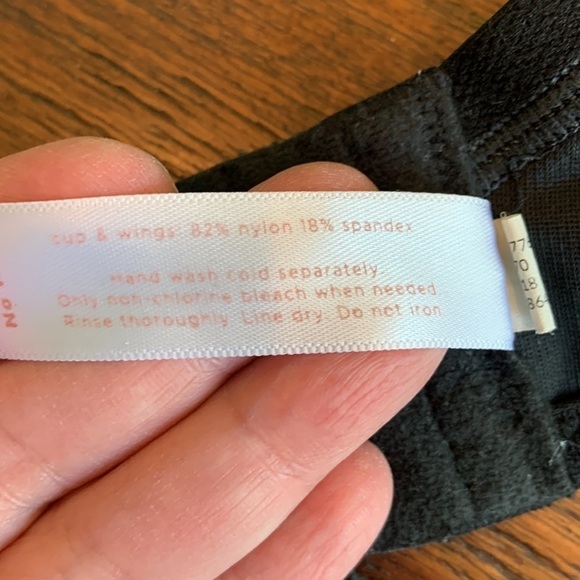 Cacique Black Padded No Underwire Bra Size 40DD - Picture 6 of 10